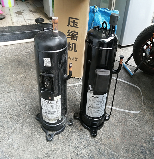 饶河中央空调压缩机的更换维修